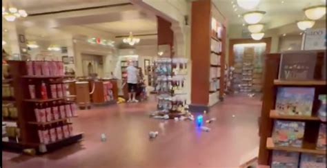 balloon delivery|Mass panic at Disney World after fight and loud bang.